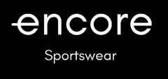 the logo and branding of encore sportswear. Supplier of non-slip hi-quality grip socks and baseball caps