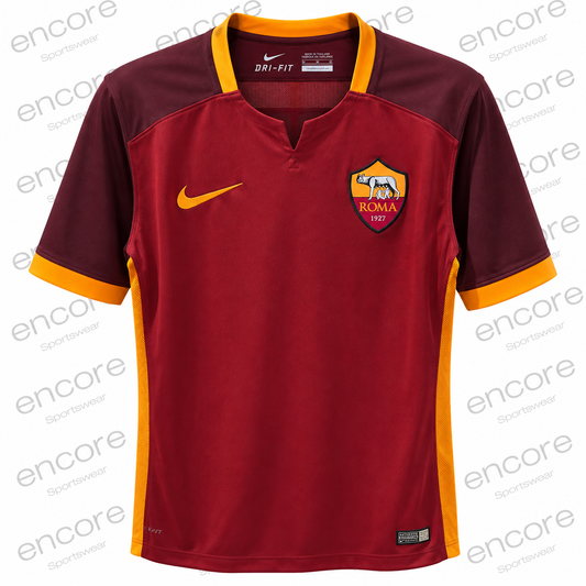2014-15 AS Roma Home Jersey – Totti #10 | Nike Kit S