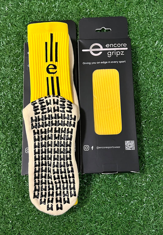 Yellow Professional Pack-Grip socks
