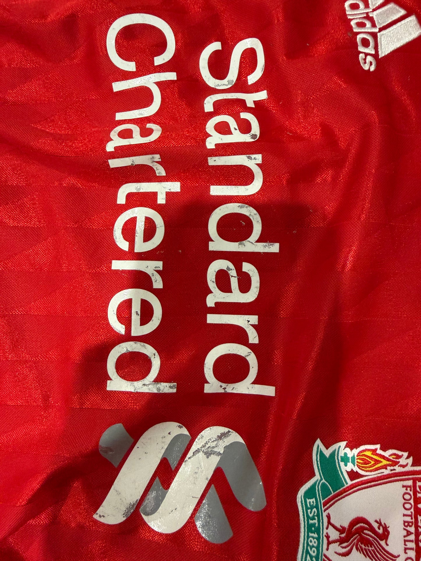 “Suarez 7” Liverpool 2010-12 home Jersey Size M. 7/10