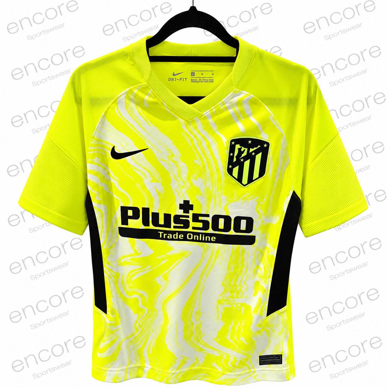 2020/21 Atlético Madrid Third Shirt - Nike Dri-FIT Volt Jersey (Size Medium)