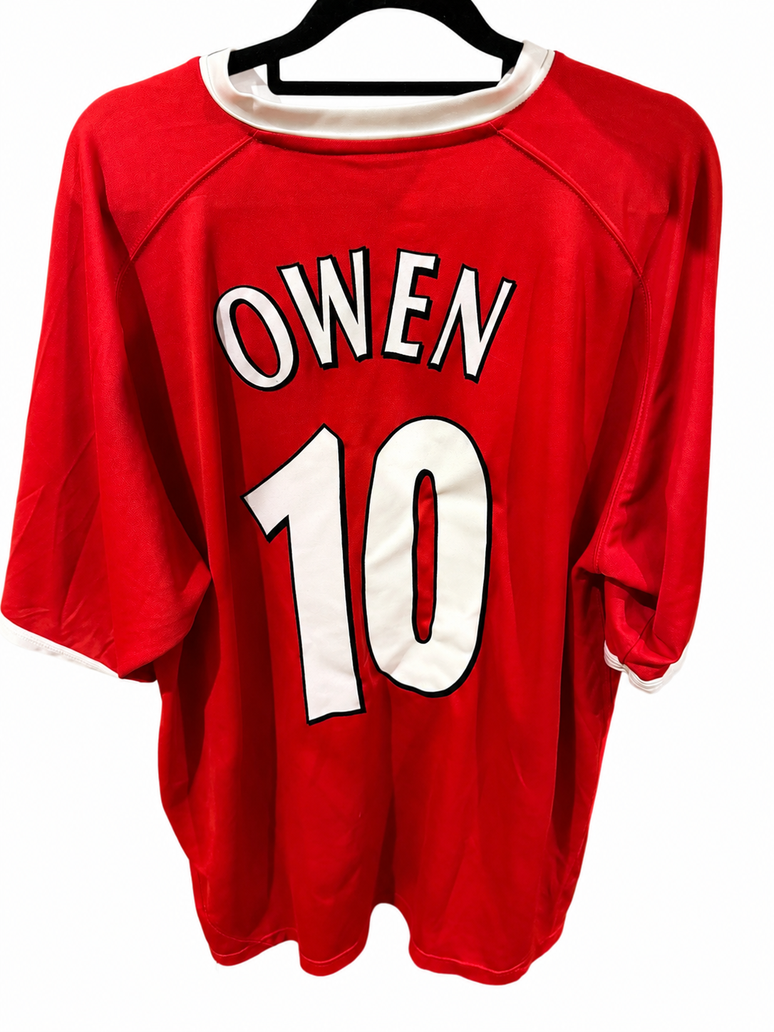 Liverpool 2001/2003 European home- Owen #10 size L