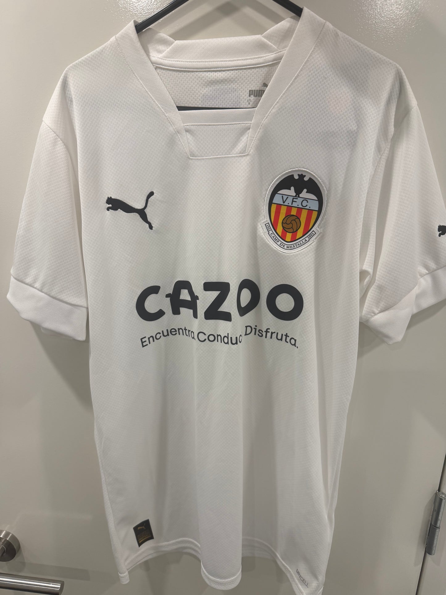 2022/23 Valencia CF Home Shirt - Mestalla Centenary Edition (Size Medium)- BNWT