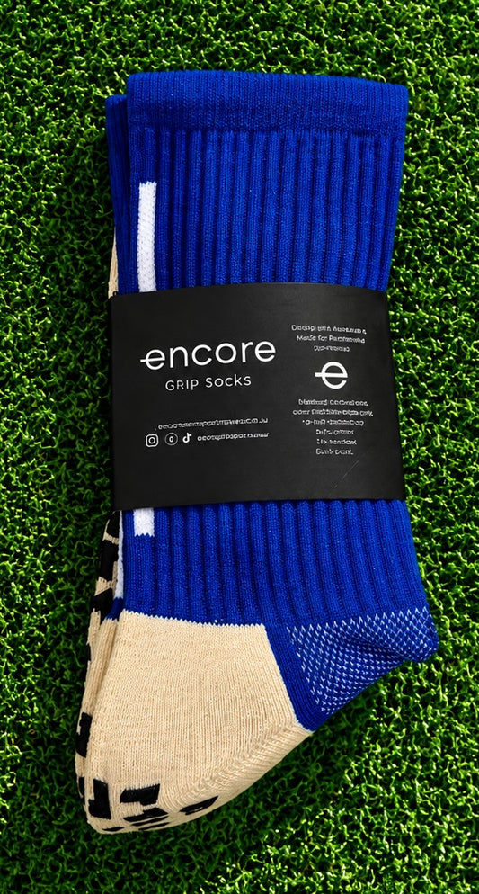 Grip socks- Royal blue