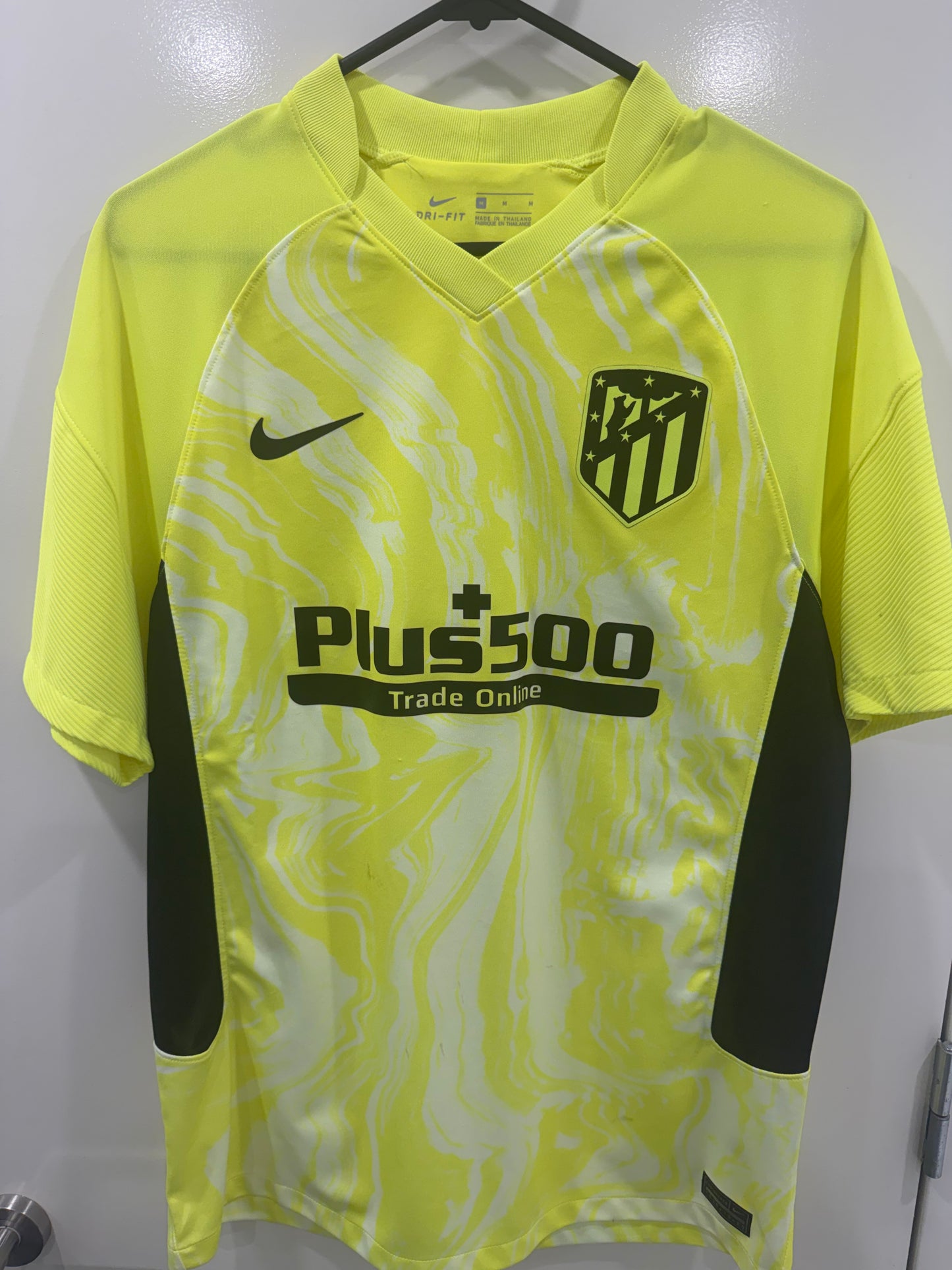 2020/21 Atlético Madrid Third Shirt - Nike Dri-FIT Volt Jersey (Size Medium)