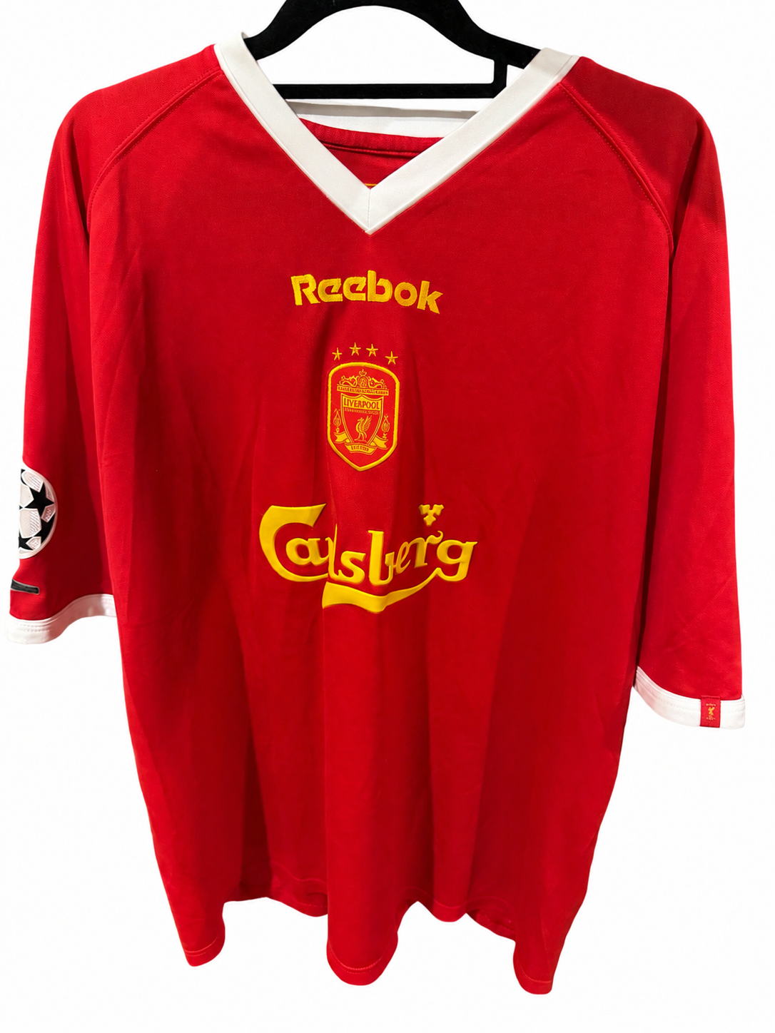 Liverpool 2001/2003 European home- Owen #10 size L