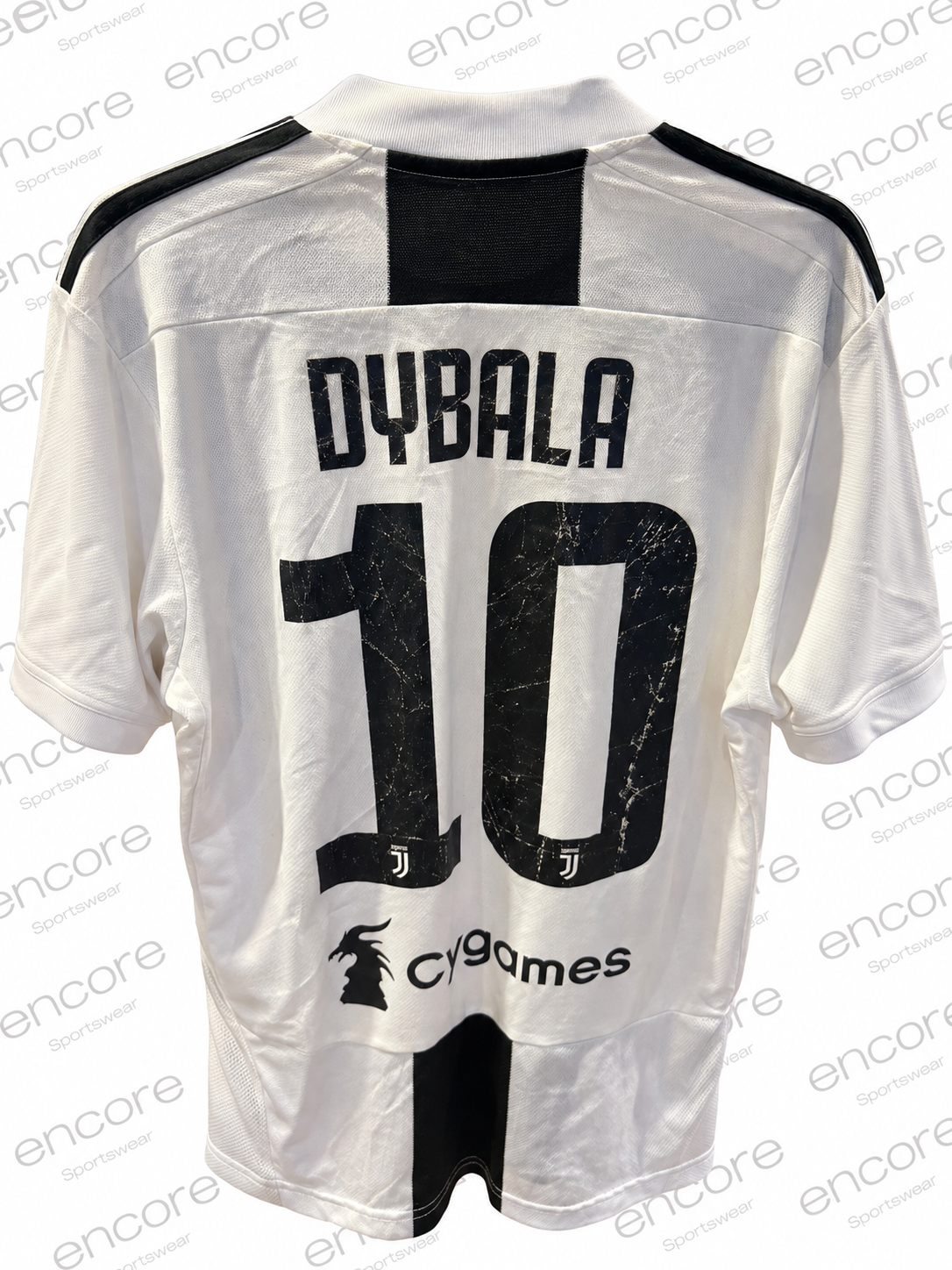 Official Juventus 2018/19 Home Jersey – #10 Paulo Dybala – Size Medium