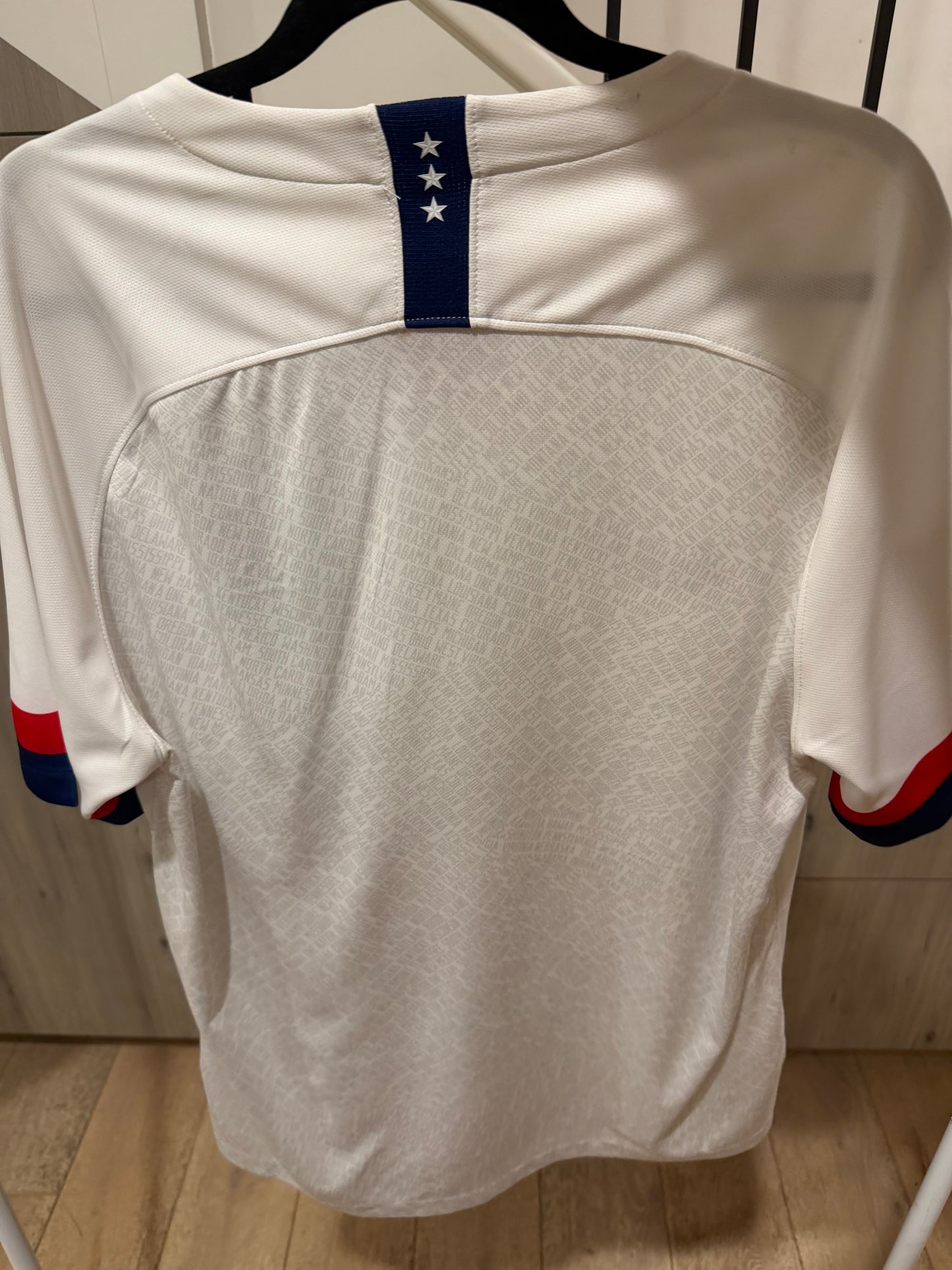 Authentic Nike 2019 USA National Team Home Jersey - "3-Star" World Cup Edition