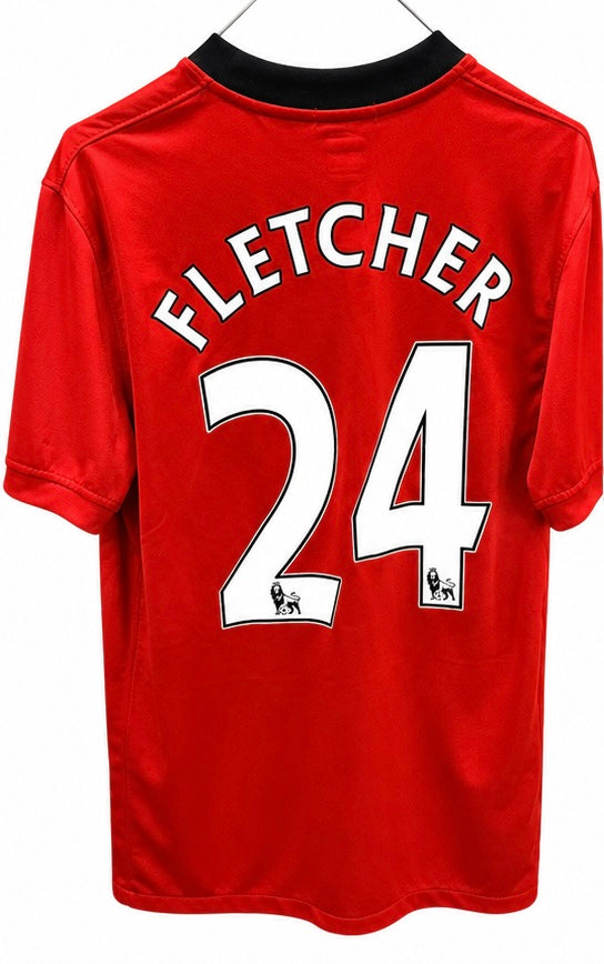2009/10 Manchester United home “24 Fletcher” M