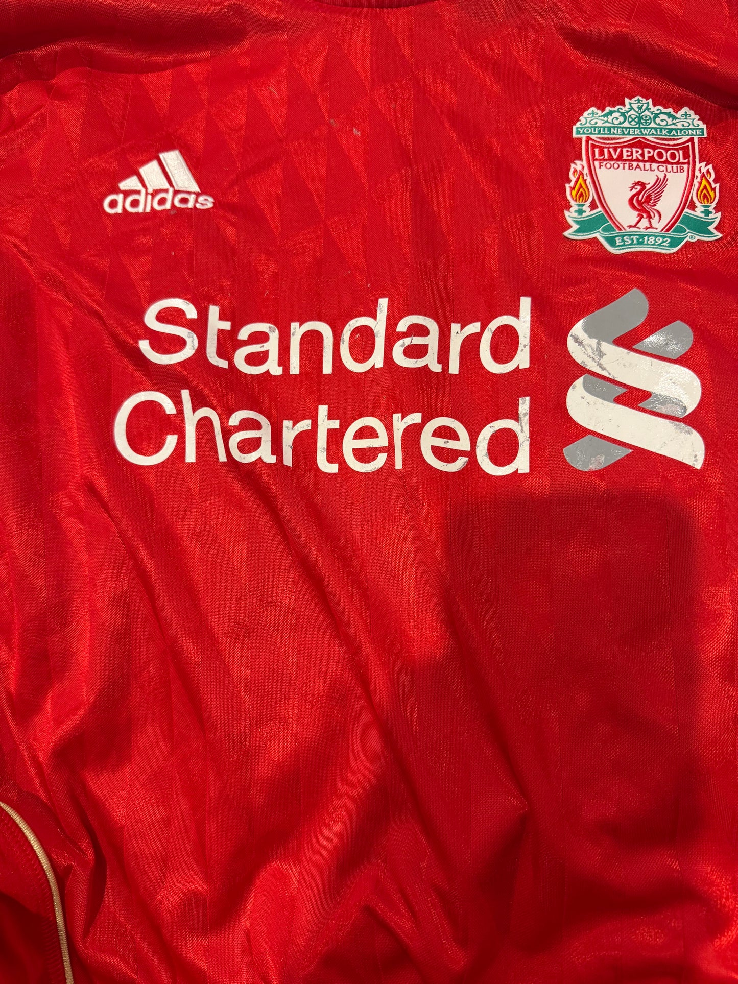“Suarez 7” Liverpool 2010-12 home Jersey Size M. 7/10