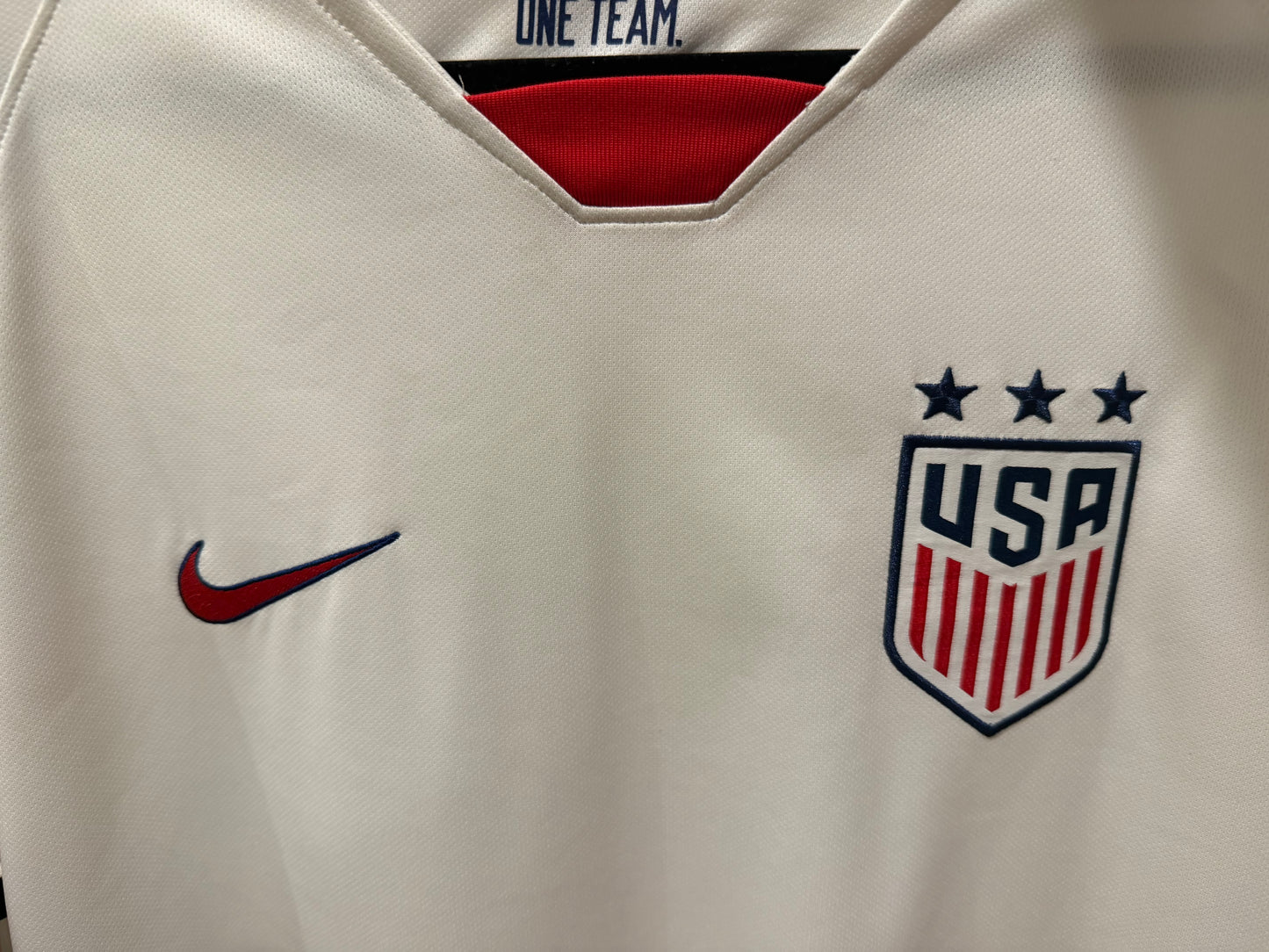 Authentic Nike 2019 USA National Team Home Jersey - "3-Star" World Cup Edition