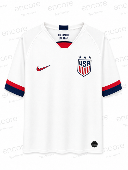 Authentic Nike 2019 USA National Team Home Jersey - "3-Star" World Cup Edition