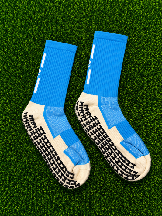 Grip socks- Light blue