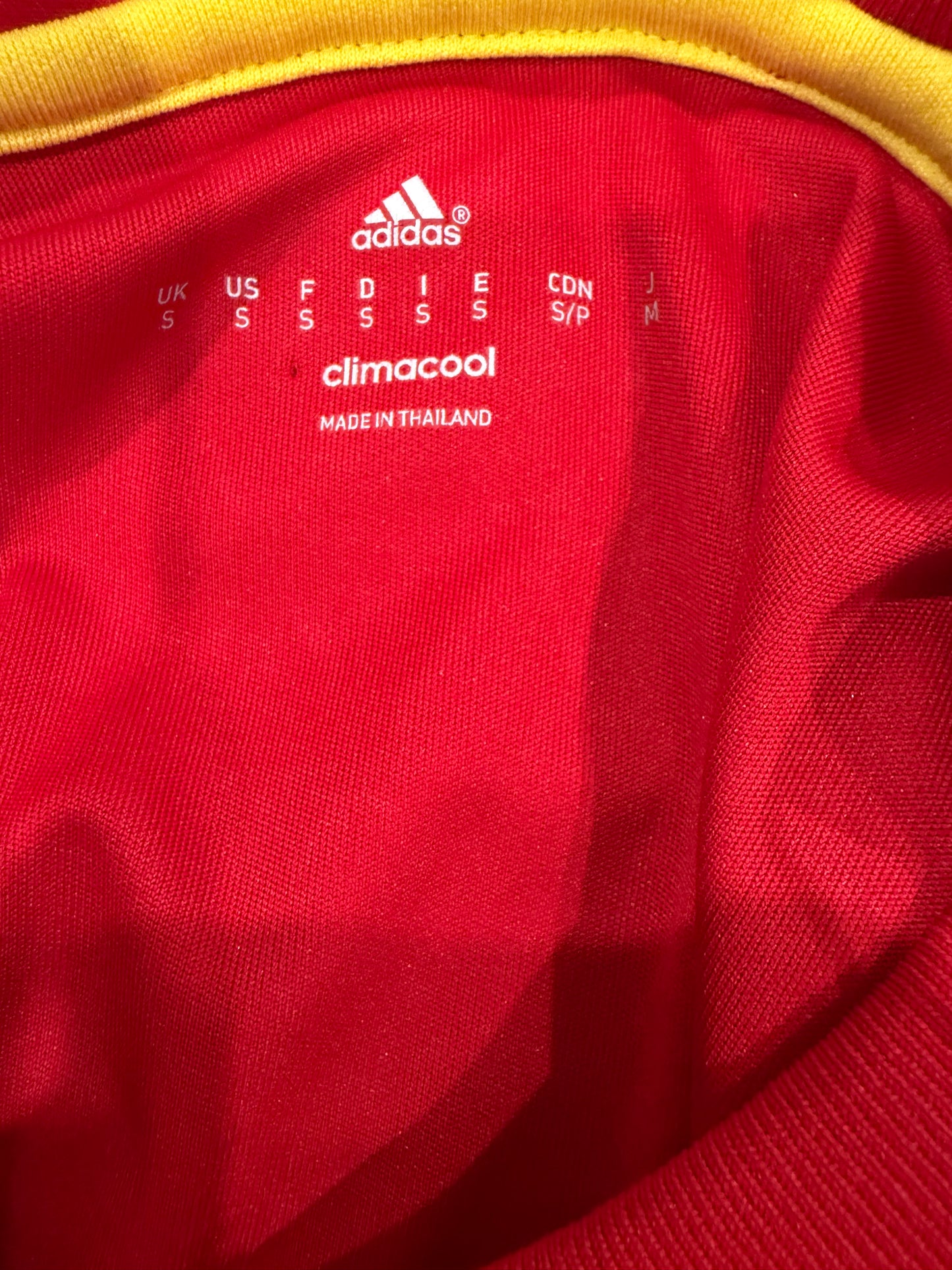 Spain 2016-17 Home Jersey S