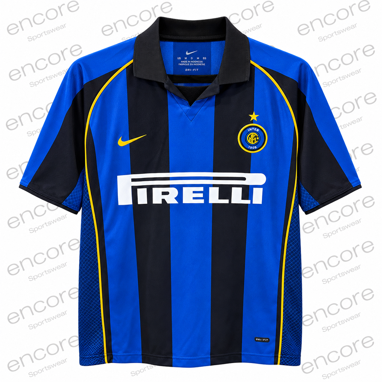 Vintage 2001-02 Inter Milan Home Jersey – Ronaldo #9 | Nike Japan Authentic Retro Shirt