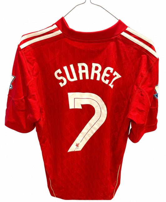 “Suarez 7” Liverpool 2010-12 home Jersey Size M. 7/10
