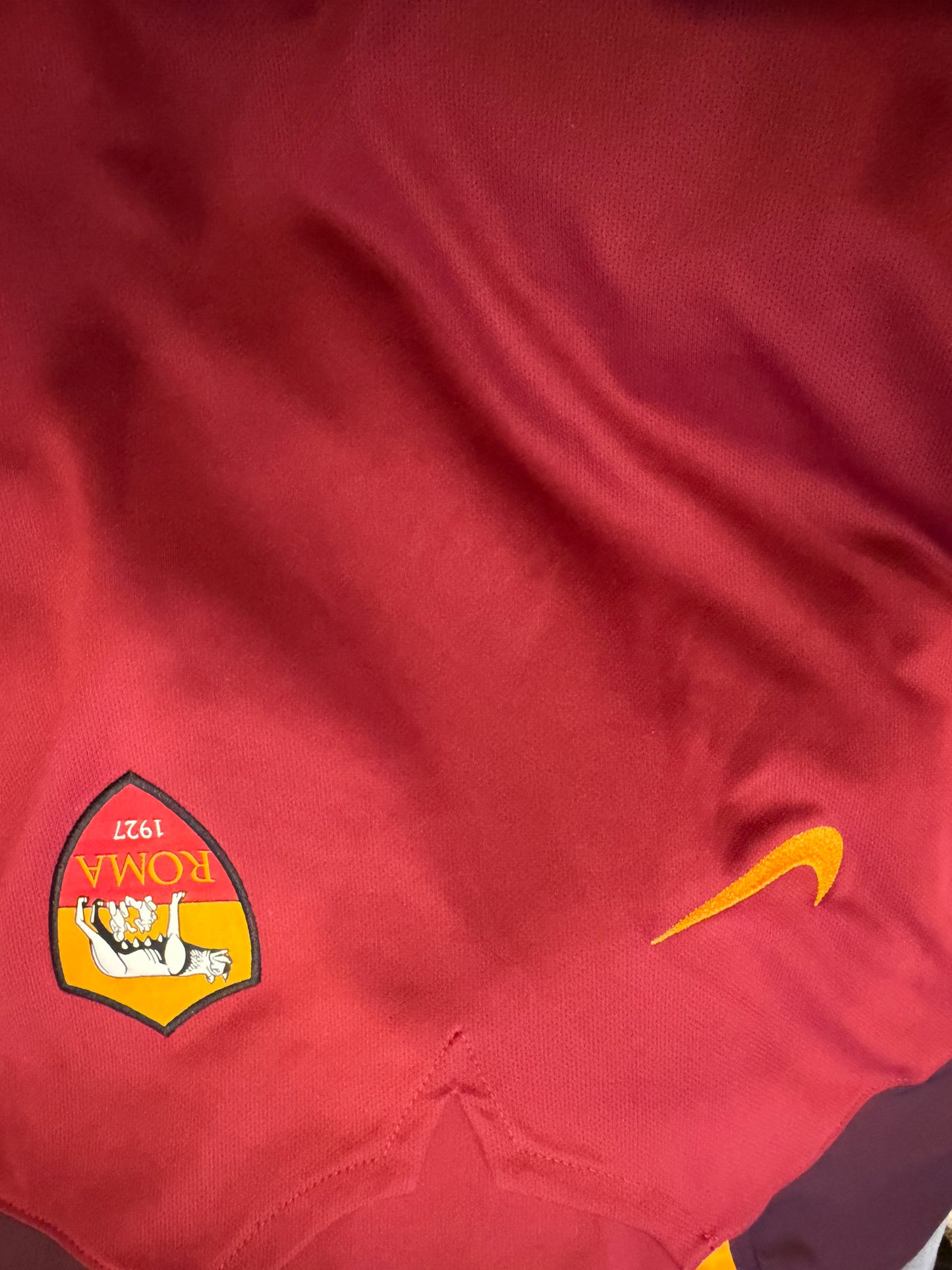 2014-15 AS Roma Home Jersey – Totti #10 | Nike Kit S