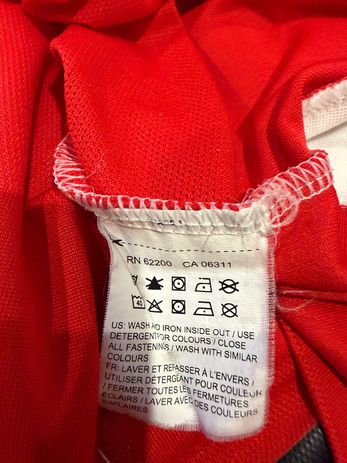 Arsenal 2015/16 home Jersey XL