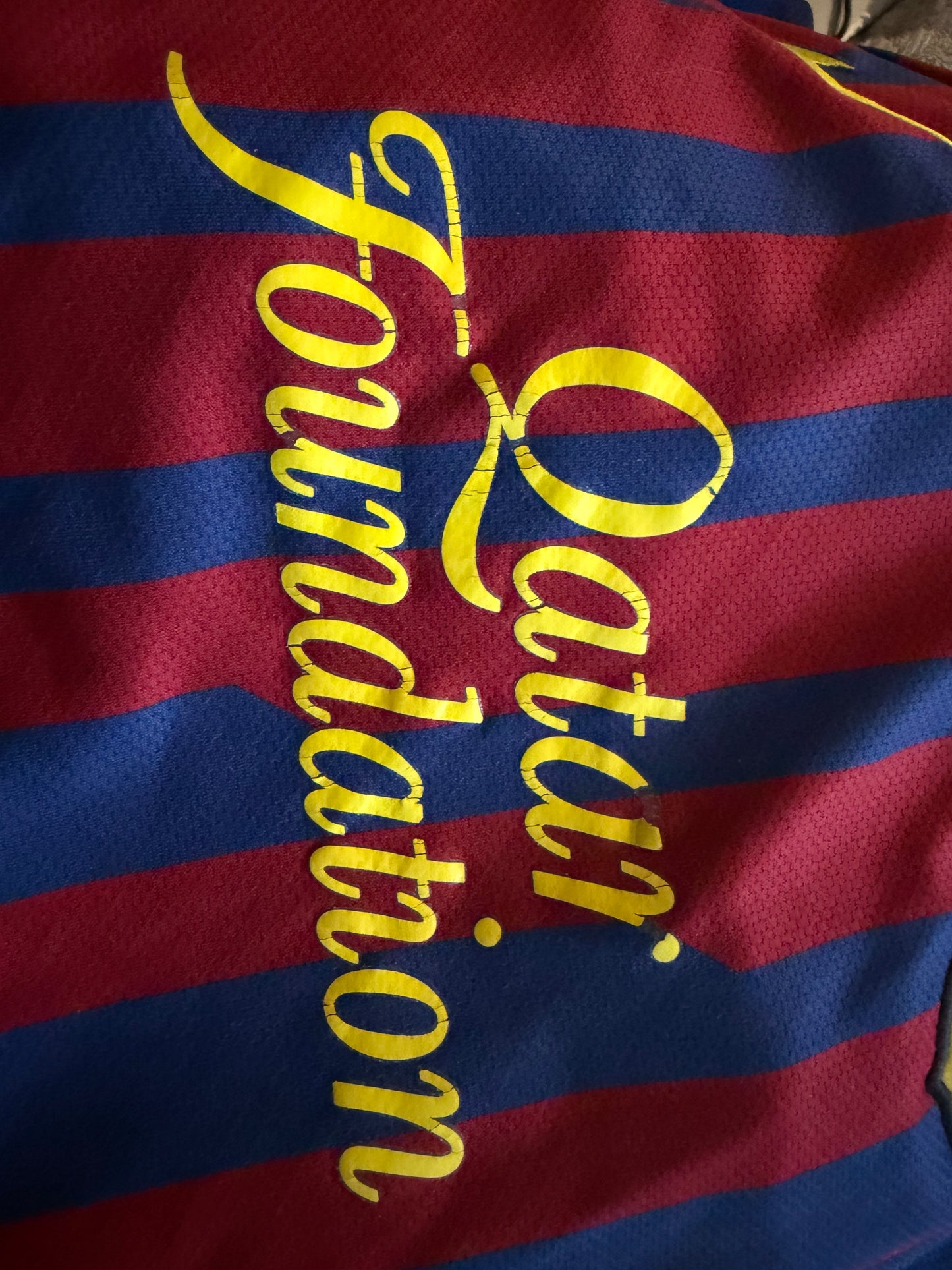 2011/12 FC Barcelona jersey. S