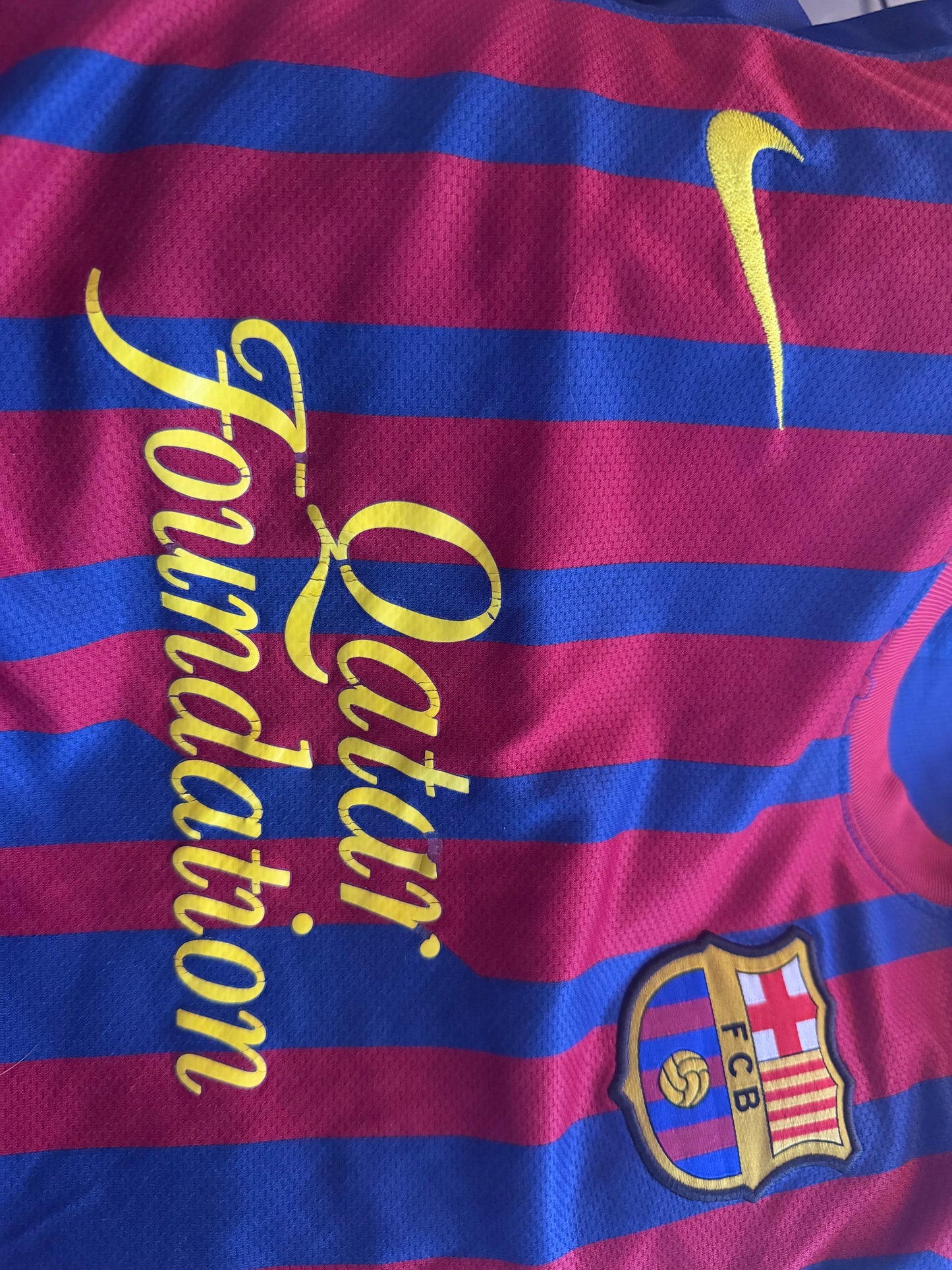 2011/12 FC Barcelona jersey. S